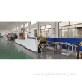 Brake pad electrostatic spraying line